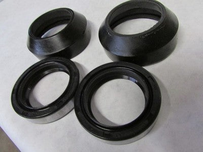 NOS fork cover & seal set  Fits: Suzuki 70-72 TS250 1972 TS400 51173-16411 (2)