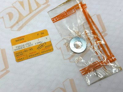 1 NOS Genuine Kawasaki KD KE KX KDX 60 80 125 12mm Lock Tab Washer OEM 92024-003