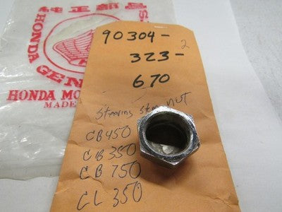 Honda  steering stem nut CB350 CB450 CB750 90304-323-670