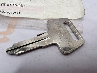 3409-012 SUZUKIArcticCatBlankIgnition Key (E Series) for 250 300 400 500 650 700