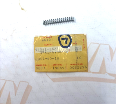 KAWASAKI NOS 92081-1428 SPRING BRAKE LEVER