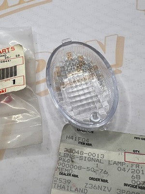 Kawasaki Front Lamp Lens Part Number - 23048-0013