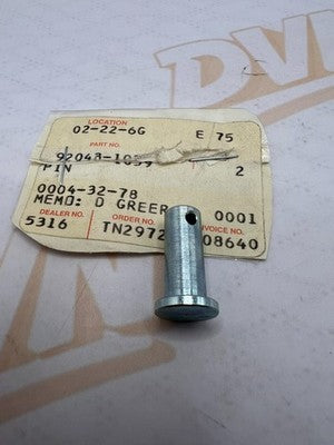 Kawasaki OEM 92043-1039 Pin