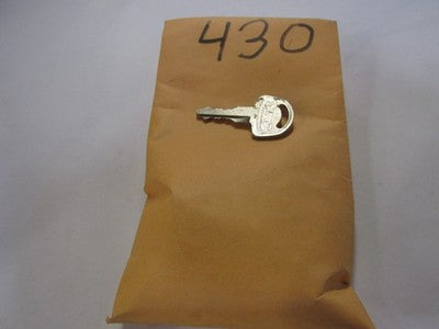 Vintage Suzuki  OEM Factory Pre Cut Motorcycle Key # 430