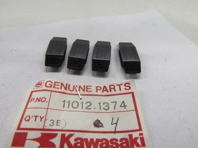 NOS FACTORY OEM KAWASAKI 1984-86 KLT110 RECOIL GRIP CAP 11012-1374  SOLD AS 4