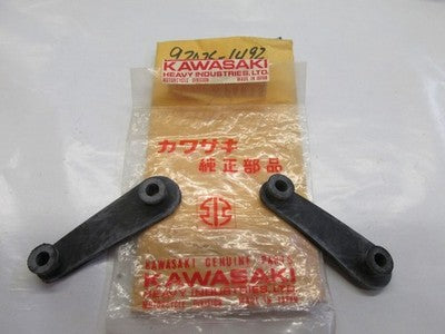 NOS Kawasaki OEM Mirror Dampers 2pcs 1987-1993 EX500 1986-1987 ZX1000 92075-1492