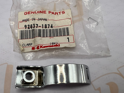 Kawasaki, NOS, VN1500, 1987-99, Clamp, # 92037-1874