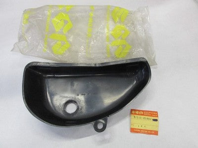 Suzuki TC100 TS100 Side Cover NOS TS100 Frame Panel 47111-25300  BLACK