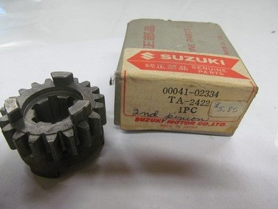 Suzuki T10 NOS  2ND PINION GEAR   00044-02091