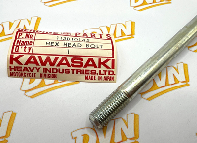 NOS Kawasaki OEM Hex Head Bolt 10X145 F6 F7 Enduro 175E 125E 113B10145