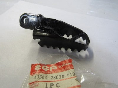 Genuine Suzuki RM250 DR-Z400 LH Left Footrest Black 43560-28C30-019