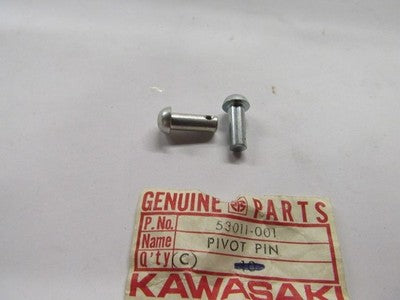 Kawasaki NOS NEW 53011-001 Pivot Pin Dual Seat H1 A1 A7 F3 F4 F5 F6 F7 F8 F9 G3