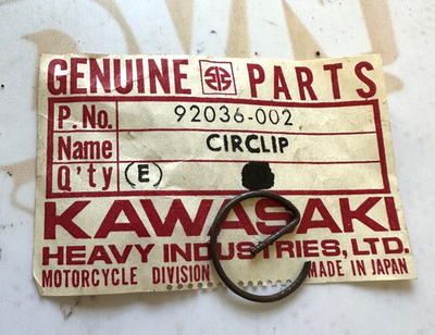 NEW Genuine OEM Kawasaki Circlip 5 92036-002