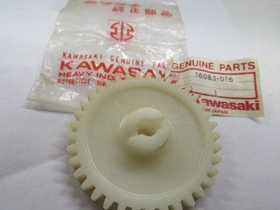 Kawasaki NOS 16085-016 Oil Pump Gear F6 F7 KD KE KD175 KE175 1971 To 79