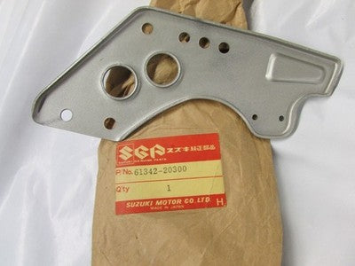 NOS OEM 61342-20300 RM80 1980  Suzuki Right Hand   Inner Chain Guide Plate