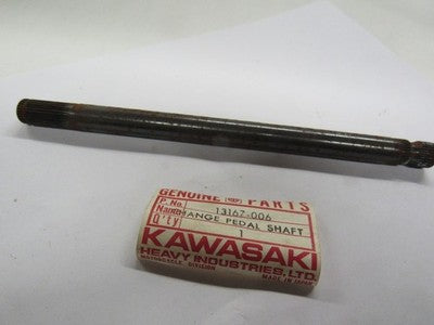 Kawasaki NOS NEW 13167-006 Gear Change Pedal Shaft G3 G31M G3SS G3TR Bushmaster