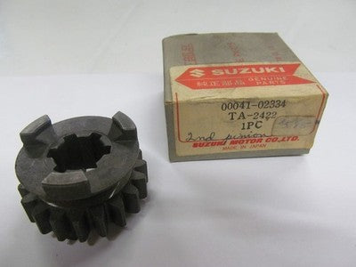 Suzuki T10 NOS4th pinion gear   00041-02234