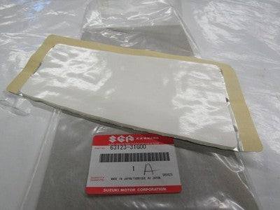 NOS Suzuki 2007-2009 SUZUKI LT-A450X REAR FENDER heat shield  63123-31g00