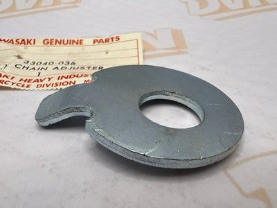 NOS Kawasaki Right Chain Adjuster 1970 MB1 33040-036