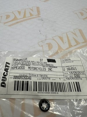 85040521A NEW OEM DUCATI CLIP