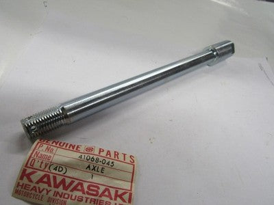 Kawasaki NOS NEW 41068-045 Front Axle KZ KZ440 KZ400