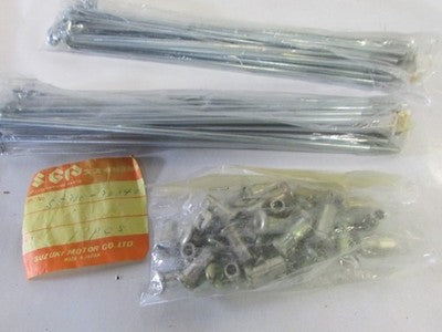 NOS Suzuki  TM250 RM125 RM250 RM370 72-76  Complete Front Spoke Set 55300-30840
