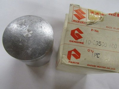NOS Suzuki OEM Piston 1.0mm  1978-1979 TS185 Sierra 12110-29500-1.00