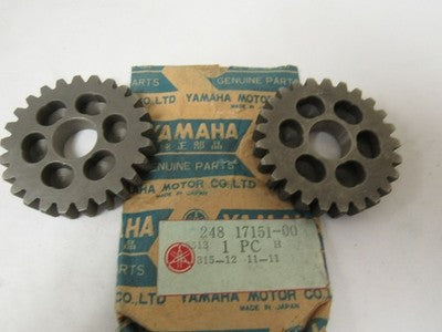 YAMAHA AT1 CT1 HT1 CT2 AT3 CT3 NOS OEM 5TH PINION GEAR 248-17151-00-00 SOLD AS 2