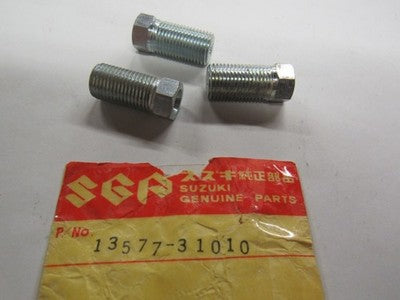 Suzuki gt380 550 gt750 nos carb cable adjuster 1972-73     13577-31010