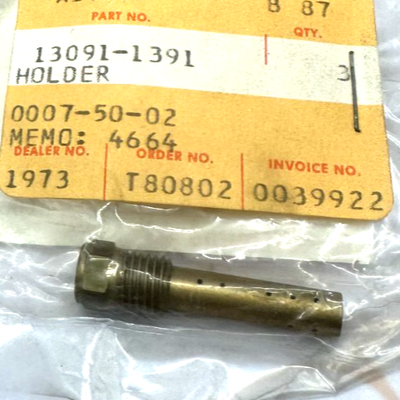 Kawasaki Holder Part Number - 13091-1391