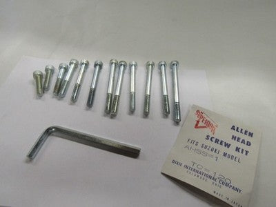 Suzuki b105p tc120 trailcat  nos engine case screw kit 1966-1972