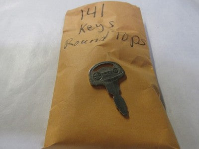 Vintage Suzuki  OEM Factory Pre Cut Motorcycle Key # 141