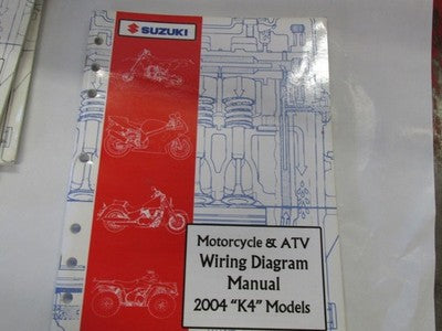 Suzuki Factory Wiring Diagrams Manual genuine factory manual  2004
