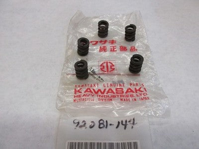 NOS OEM Kawasaki 1976 1977 1979 KZ750 LTD TWIN SPRING QTY5 92081-144