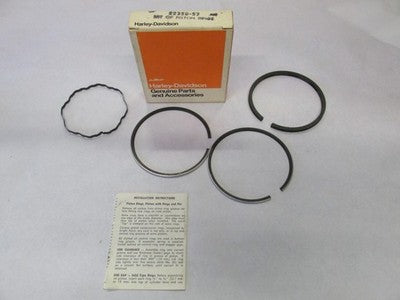 NOS OEM NEW ORIGINAL 1953-64 HARLEY DAVIDSON PANHEAD .020 PISTON RINGS 22358-53