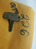 Vintage Yamaha OEM Factory Pre Cut Motorcycle Key # 226