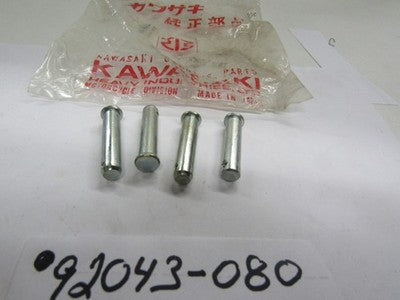 Kawasaki H1 Z1 KZ1000 F7 F9 S1 G4TR G5 Footrest Bar Pin 92043-080 NOS  SOLD AS 4