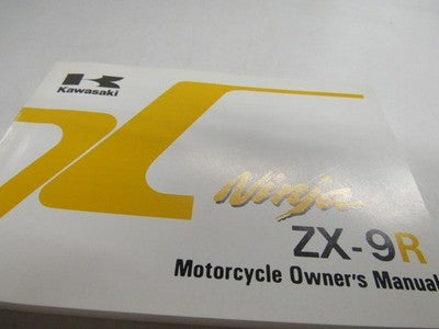 Kawasaki 1996 NINJA 900 Owners  Manual   99920-1778-01
