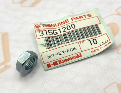 Genuine OEM KAWASAKI 315G1200 Hex Fine Nuts
