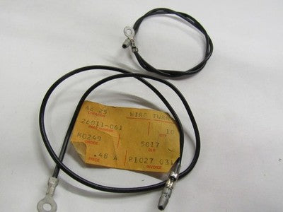 2 NEW Kawasaki NOS 26011-061 Turn Signal Lead Wire F6 F7 F9 F11 G3 G4 G5 KE KH
