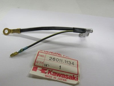 OEM Kawasaki Wire-Lead, Starter Motor #26011-1135 for Police KZ1000 & Others