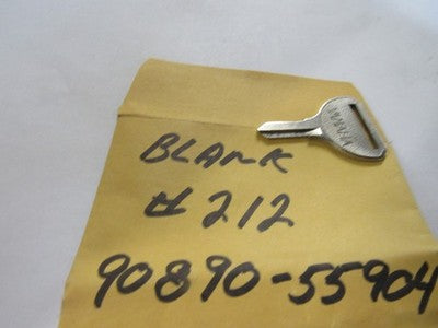 NOS Yamaha Key Blanks #212 90890-55904