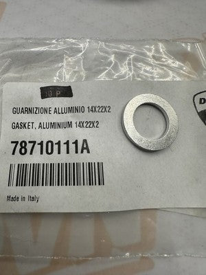 Genuine Ducati 78710111A  Aluminum Gasket