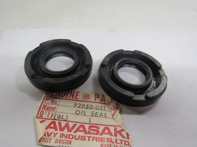 NOS Kawasaki OEM Oil Seal 1969-1975 H1 1976 KH500 92050-051 sold as 2