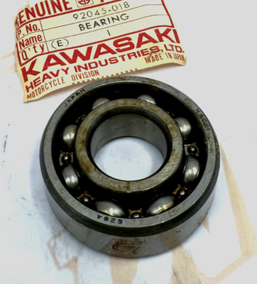 NOS Kawasaki 92045-018 Ball Bearing Genuine OEM F6 F7 KD KE KD175 KE175