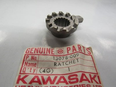 Kawasaki NOS NEW 13078-009 Ratchet KD KE KL KS KX KZ KDX KLT KLX KD125 KE125