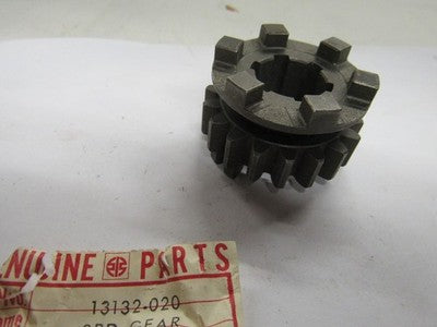 Kawasaki NOS NEW 13132-020 Drive Shaft 3rd Gear F5 F8 F9 F81M Big Horn Bison