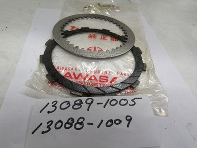 Kawasaki KZ305 KDX250 KXT250 13089-1005 -FRICTION &STEEL PLATE SET 13088-1009