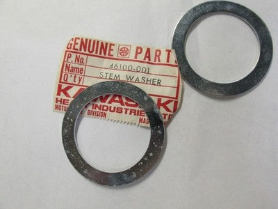 Kawasaki NOS Kawasaki N Steering Stem Washer H1 A1 A7  A1SS A7SS KH500 sold as 2