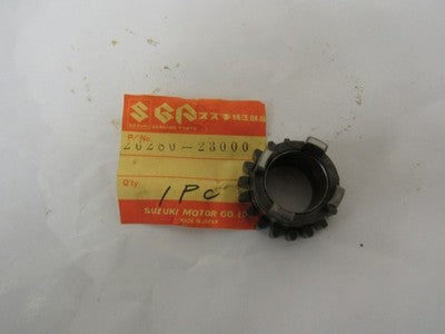 NOS OEM Suzuki 1970-1977 TS90 TS100 TC100 Kick Starter Drive Gear 26280-19000